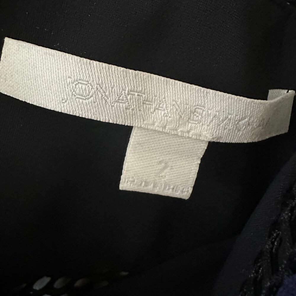 Jonathan Simkhai Colorblock Pattern Mini Dress - image 6